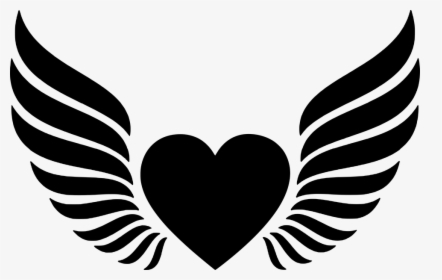 Transparent Heart With Wings Png - 2020 Png, Png Download, Transparent PNG