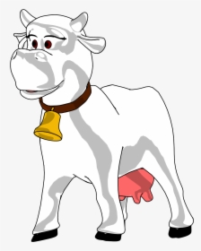 Girl Cartoon Cow Clipart Picture - Cartoon, HD Png Download, Transparent PNG