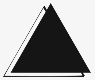 #triangulos #decoracion #lineas #negro - Decoracion Con Triangulos Png, Transparent Png, Transparent PNG