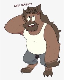 Well Alright Dog Wolverine Canidae Mammal Dog Like - Steven Universe Sexy Greg, HD Png Download, Transparent PNG