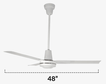 Leading Edge 48-inch Commercial Ceiling Fan - Ceiling Fan, HD Png Download, Transparent PNG