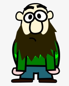Man With A Beard Clipart, HD Png Download, Transparent PNG