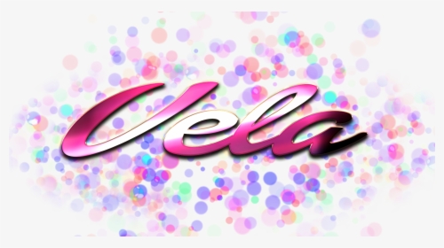 Vela Name Logo Bokeh Png - Olive Name, Transparent Png, Transparent PNG