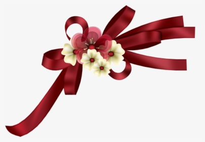Christmas Bows, Ribbon Bows, Ribbons, Shells, Knit - Christmas Ribbons And Bows Png, Transparent Png, Transparent PNG