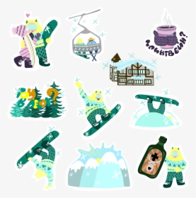 Ski Sticker My New Stickers On The Ios App Store, Go, HD Png Download, Transparent PNG