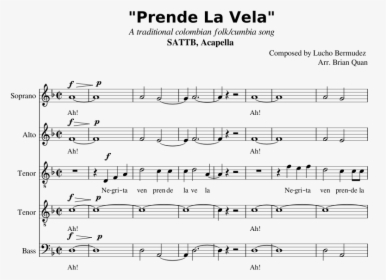Prende La Vela Partitura, HD Png Download, Transparent PNG