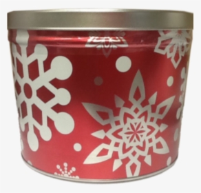 2 Gallon Let It Snow Christmas Themed Gourmet Popcorn - Cup, HD Png Download, Transparent PNG