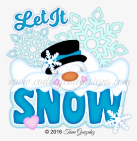Snow Svg Let It, HD Png Download, Transparent PNG