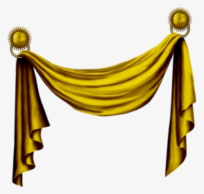 Transparent Yellow Stage Curtains, HD Png Download, Transparent PNG