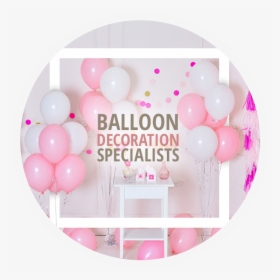 Balloon Decoration For Birthday, HD Png Download, Transparent PNG