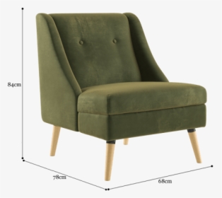 Liza Accent Chair - Club Chair, HD Png Download, Transparent PNG