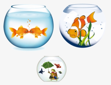 Transparent Fish Tank Png - Fish Aquarium Vector \], Png Download, Transparent PNG