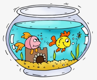 Aquarium - Fish Cartoon Png Aquarium Clipart, Transparent Png, Transparent PNG
