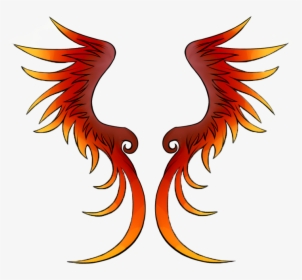 Transparent Phoenix Wings Png - Phoenix Wing Png, Png Download, Transparent PNG