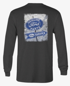 Ford Long Sleeve Tshirt Vintage Sign Shirt For Men - T-shirt, HD Png Download, Transparent PNG
