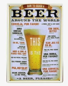 Order A Beer Around The World, HD Png Download, Transparent PNG