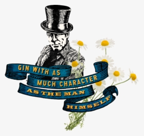Blue Ribbon Banner And Daisy Flowers With The Words, - Sonoma Graton Gin, HD Png Download, Transparent PNG