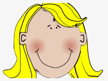 Woman With Blonde Hair Clipart - Blonde Clipart, HD Png Download, Transparent PNG