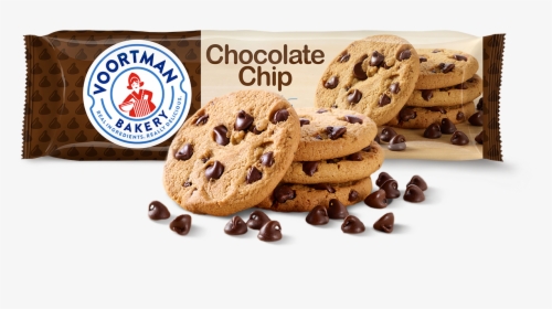 Chocolate Chip - Voortman Chocolate Chip Cookies, HD Png Download, Transparent PNG