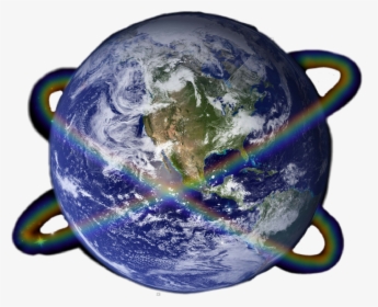 #freetoedit #sticker #earth #planet #planets #rainbow - Earth Climate, HD Png Download, Transparent PNG