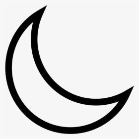 Moon Drawing Download Free Clipart With A Transparent - Alchemy Moon Symbol, HD Png Download, Transparent PNG