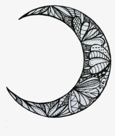 Transparent Moon Drawing Png - Aesthetic Moon Drawing, Png Download, Transparent PNG