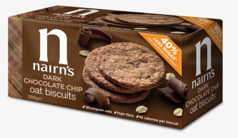 Choc Chip Oat Biscuits - Nairns Chocolate Oat Biscuits, HD Png Download, Transparent PNG