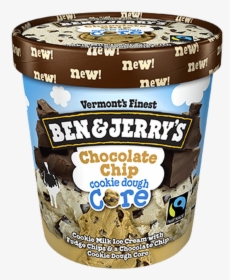 Ben & Jerry S Chocolate Chip Cookie Dough Core Ice - Ben And Jerry's Sweet Like Sugar, HD Png Download, Transparent PNG