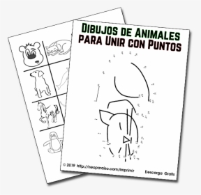 Cómo Dibujar Animales Uniendo Puntos - Cartoon, HD Png Download, Transparent PNG