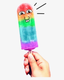 Transparent Paleta Clipart - Rainbow Popsicle Png, Png Download, Transparent PNG