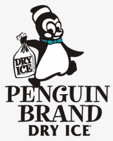 Pingüino, Hielo, Logotipo, Hielo Seco, Marca, Frío - Cartoon, HD Png Download, Transparent PNG