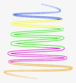 #hola #edit #colors #color #colores #neon #edit #lineas - Rainbow Swirl Effect Png, Transparent Png, Transparent PNG
