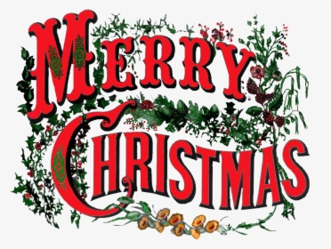 Victorian Merry Christmas A Vintage Christmas Card - Merry Christmas Photo Download, HD Png Download, Transparent PNG