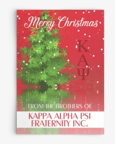 Kappa Alpha Psi Christmas Card - Merry Christmas From Kappa Alpha Psi, HD Png Download, Transparent PNG