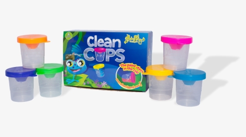 No Spill Paint Cups Clean Cups - Paint Cups No Spill, HD Png Download, Transparent PNG