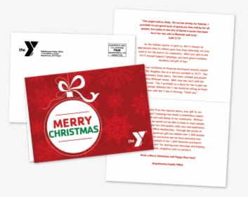 Christmas Card - Ymca Christmas Cards, HD Png Download, Transparent PNG