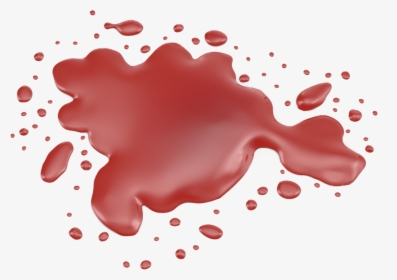 #splash #blood #red #spill #ink #paint #aesthetic #freetoedit - Illustration, HD Png Download, Transparent PNG