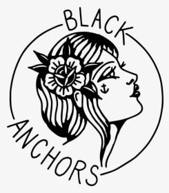 Black Anchors Punk - Illustration, HD Png Download, Transparent PNG