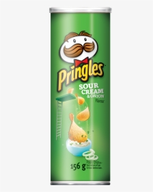 Potato-chip - Pringles Flavors Sour Cream, HD Png Download, Transparent PNG