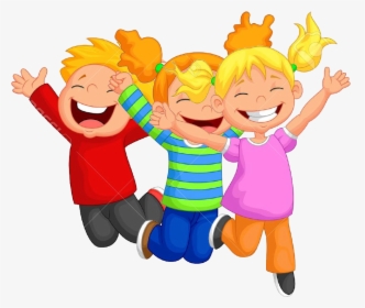 Kids Jumping Clipart Png For Kids - Happy Child Clipart Png, Transparent Png, Transparent PNG