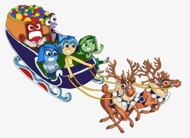#disgust Drawings On Paigeeworld - Inside Out Fanart Chrismas, HD Png Download, Transparent PNG