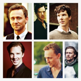 Tom Hiddleston And Benedict Cumberbatch Image - Collage, HD Png Download, Transparent PNG