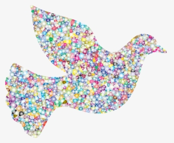 Party Supply,sprinkles,pigeons And Doves - Dove Of Peace Coloured, HD Png Download, Transparent PNG