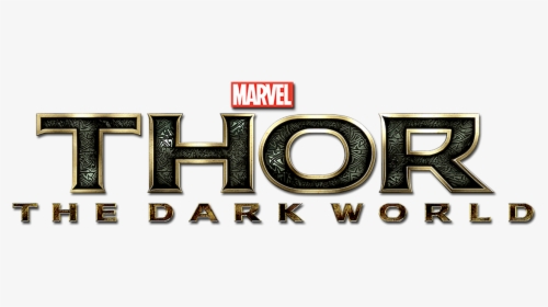 Thor The Dark World Title Card, HD Png Download, Transparent PNG
