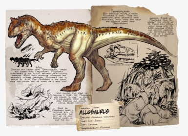 Ark Survival Evolved Allosaurus, HD Png Download, Transparent PNG