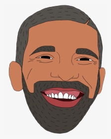 Drake Drawing Head - Illustration, HD Png Download, Transparent PNG