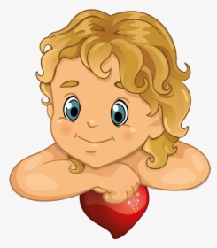 Cupid Valentines Day Transprent Png - Angel Cupido Png, Transparent Png, Transparent PNG