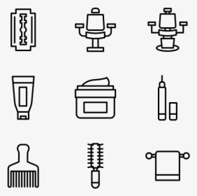 Hairdresser - Hair Extension Icon Pack, HD Png Download, Transparent PNG