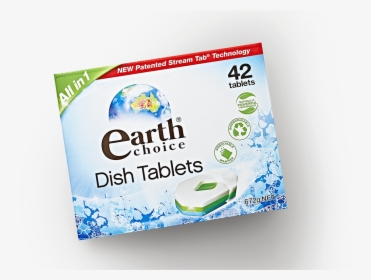 All In 1 Dishwashing Tablets 42 Pack - Earth Choice Dishwashing Tablets, HD Png Download, Transparent PNG