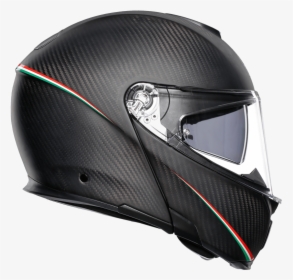 Full Carbon Fiber Motorcycle Helmet Agv Sportmodular - Agv Sport Modular Helmet, HD Png Download, Transparent PNG